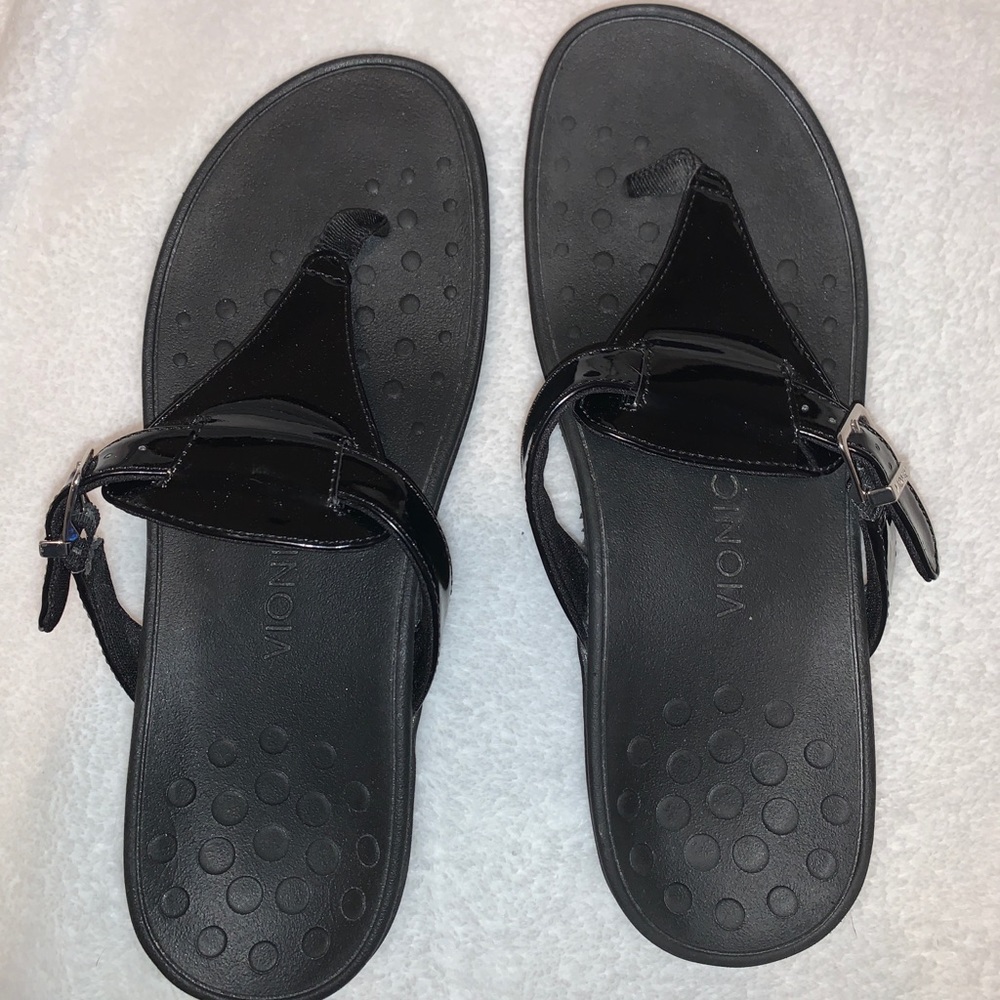 Vionic wedge sandals size 10. New w/o box
